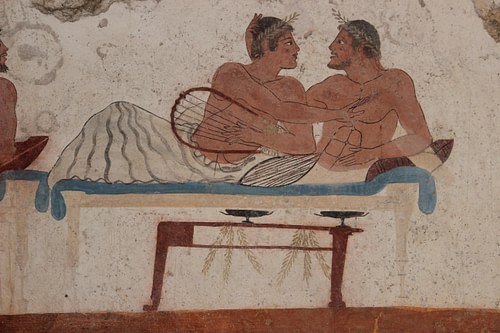 Symposium Scene, Tomb of the Diver