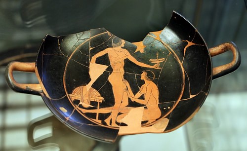 Red-Figure Toilette Scene