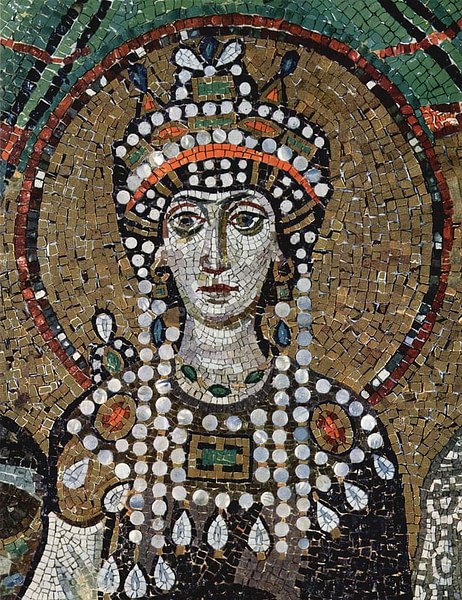 Theodora I (by The Yorck Project, Public Domain)