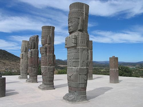 Toltec Warrior Columns
