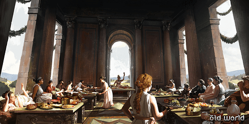 Lavish Roman Feast