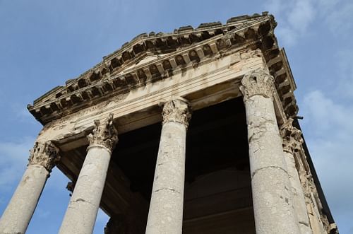 Temple of Augustus in Pula