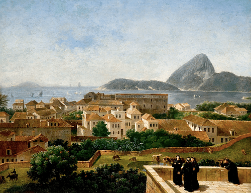 Rio, Portuguese Brazil (by Nicolas-Antoine Taunay, Public Domain)