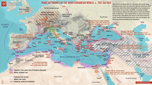 Greek Colonization Ancient Greek Settlements