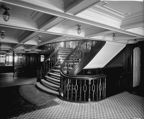 First Class Entrance on RMS Empress of Ireland