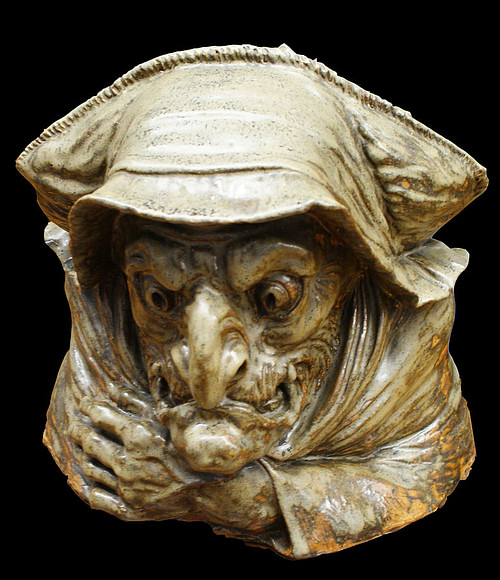 A Sculpture of Baba Yaga (by Artemiy Ober, Public Domain)