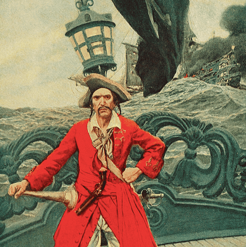 A Pirate Captain by Howard Pyle