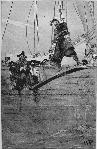 Walking the Plank by Howard Pyle