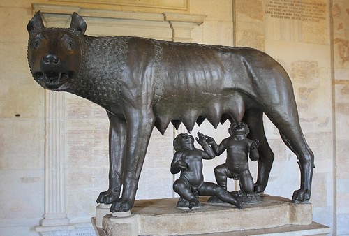 Romulus & Remus (by Mark Cartwright, CC BY-NC-SA)