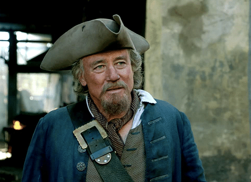 Patrick Lyster as Benjamin Hornigold (by Starz, Copyright, fair use)