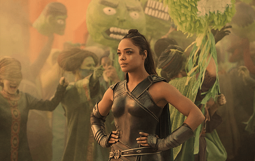 Tessa Thompson as a Valkyrie