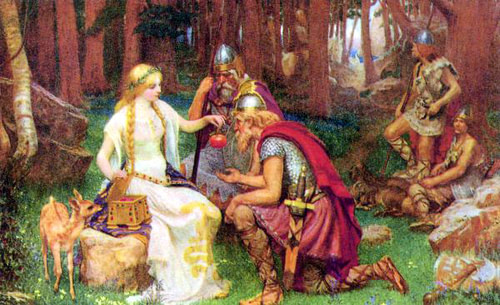 Bilinmesi Gereken On İskandinav Mitolojisi Gerçeği 9 Mitolojiler.com Idun and the Apples of Eternal Youth