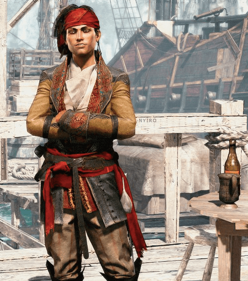Mary Read from Assassin's Creed IV: Black Flag (by Ubisoft, Copyright, fair use)