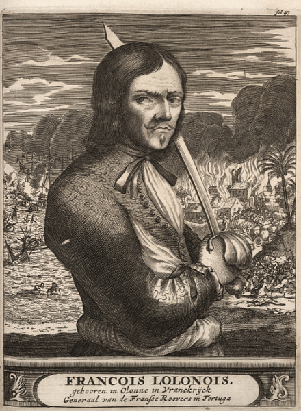 François L'Olonais (by Unknown Artist, Public Domain)