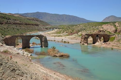 Sasanian Kavar Bridge, Iran