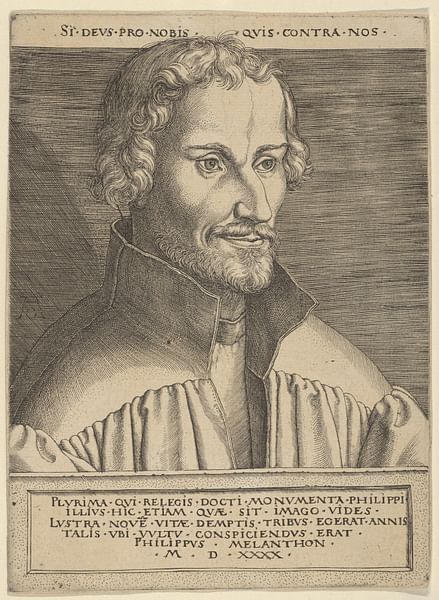 Portrait of Philip Melanchthon