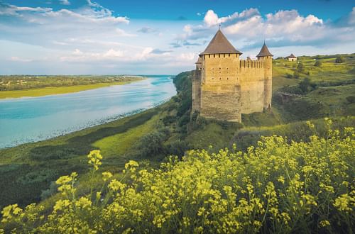 Khotyn Stronghold from the North