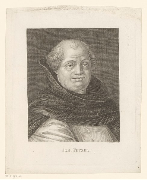 Portrait of Johann Tetzel