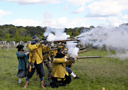 Musketeer Volley Fire