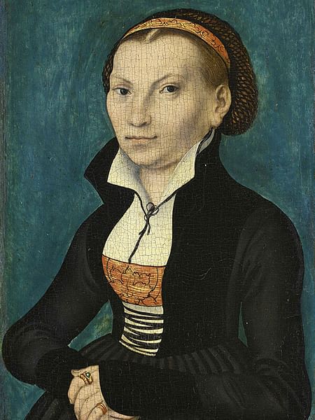 Katharina von Bora (by Lucas Cranach the Elder, Public Domain)