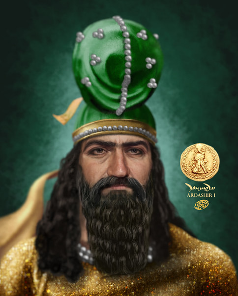Ardashir I - Founder of the Sassanid Persian Empire (by Mohammad Rasoulipour, CC BY-NC-SA)