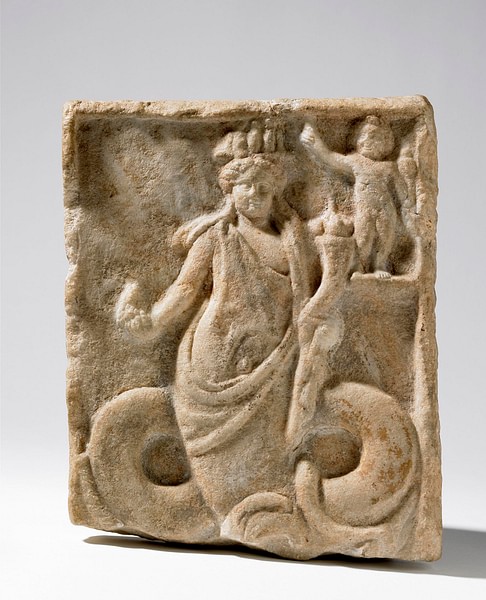 Marble Relief of Dionysos from Naukratis