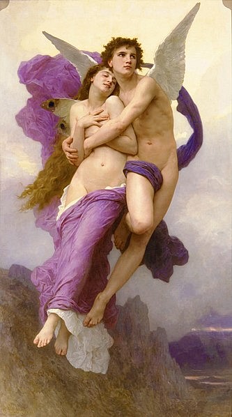 The Abduction of Psyche (by William-Adolphe Bougeureau, Public Domain)