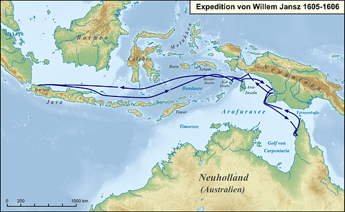Willem Janszoon's Expedition 1605-1606