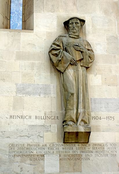 Statue of Heinrich Bullinger