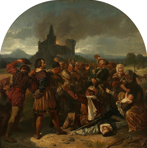 Episode from the German Peasants' War (by Belvedere, Wien, CC BY-SA)