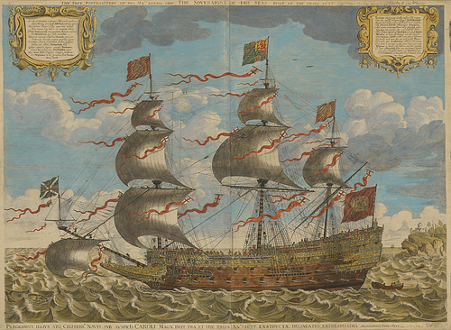 The Sovereign of the Seas (by John Payne, Public Domain)