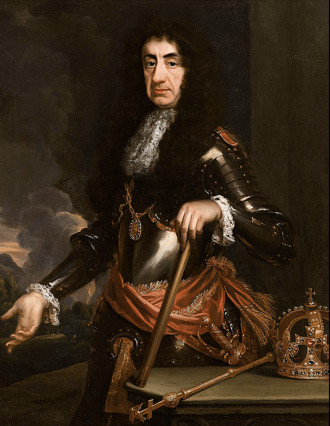 Charles II of England (by John Riley, Public Domain)