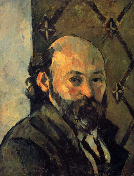 Paul Cézanne Self-Portrait (by The Yorck Project, Public Domain)