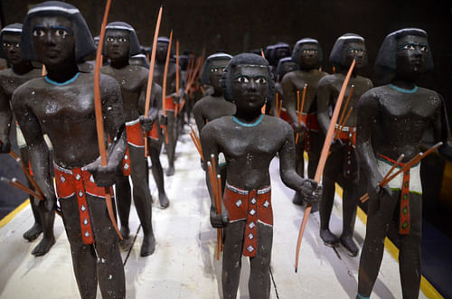 Model of Nubian Archers