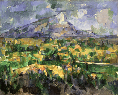 Mont Sainte-Victoire by Cézanne