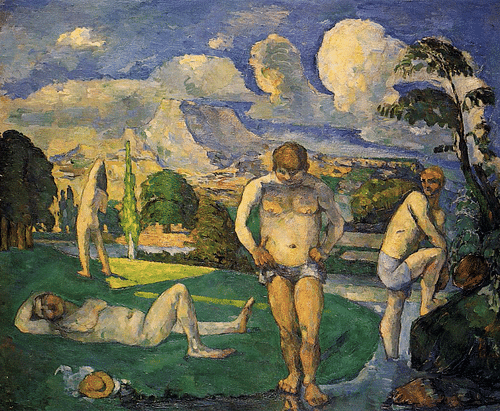Bathers at Rest by Cézanne