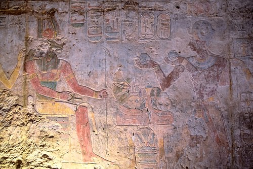 Ramesses II Offering to Khnum