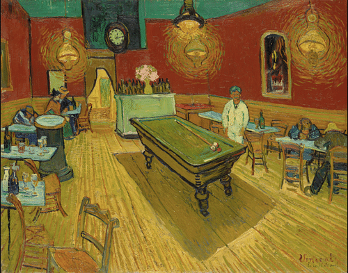 O Café Noturno de van Gogh
