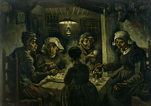Os Comedores de Batata de van Gogh