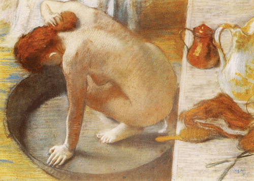 The Tub by Degas