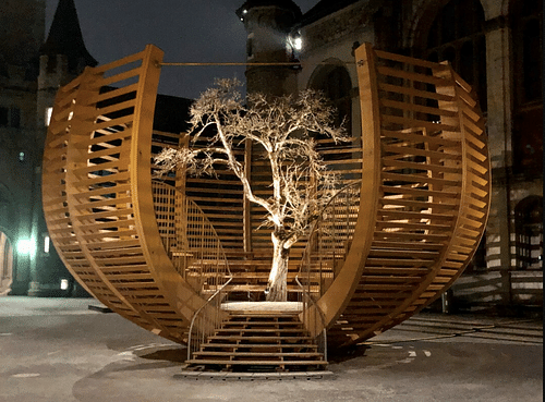 Arena for a Tree by Klaus Littman