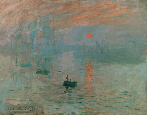 Impression, Sunrise by Monet