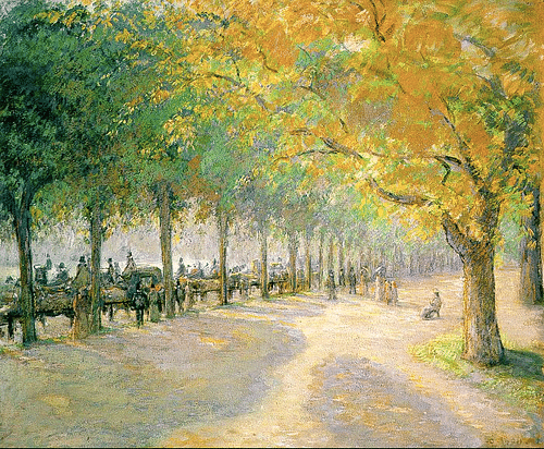 Hyde Park by Pissarro