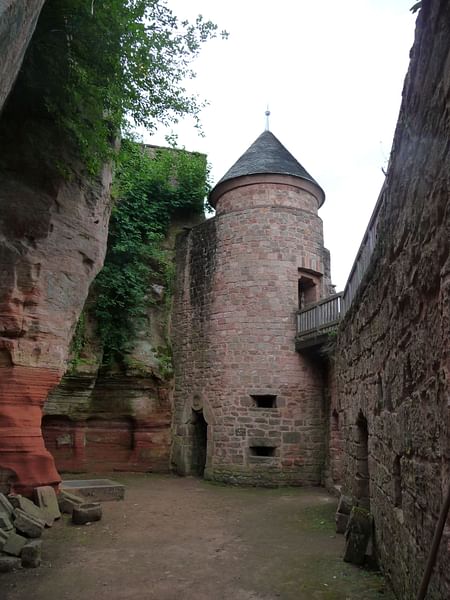 Ruins of Nanstein Castle