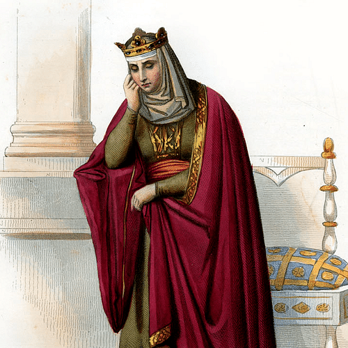 Brunhilda of Austrasia (by Unknown, Public Domain)
