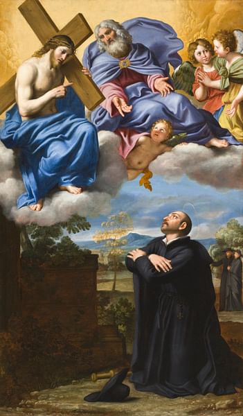 Saint Ignatius of Loyola's Vision of Christ and God the Father at La Storta