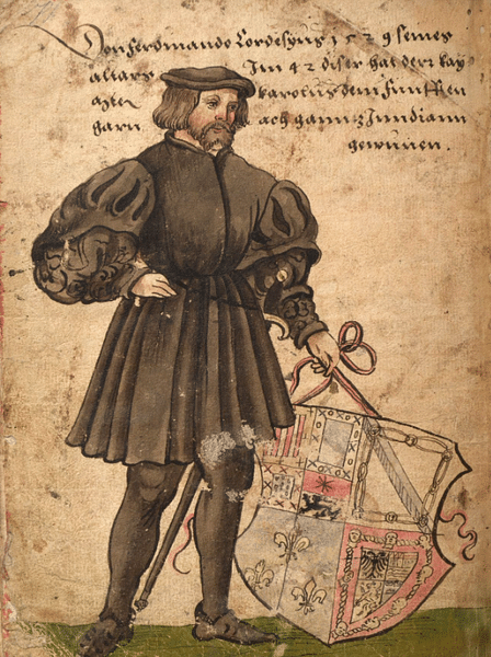 Hernán Cortés by Weiditz