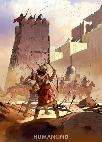 Assyrian Siege Warfare (by Amplitude Studios, Copyright)