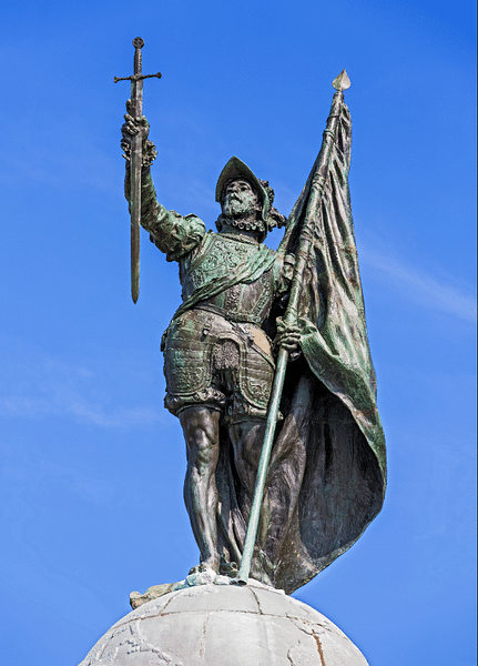 Statue of Vasco Núñez de Balboa