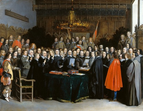 The Ratification of the Treaty of Münster